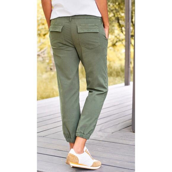 Frank & Eileen Jogger Army Green Ladies Size 10 - Picture 2 of 8